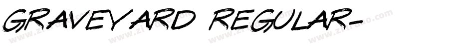 Graveyard Regular字体转换